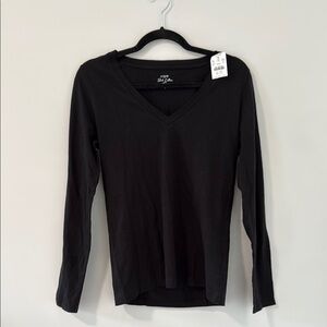 J. Crew Vintage Slub Cotton Tee Long Sleeve